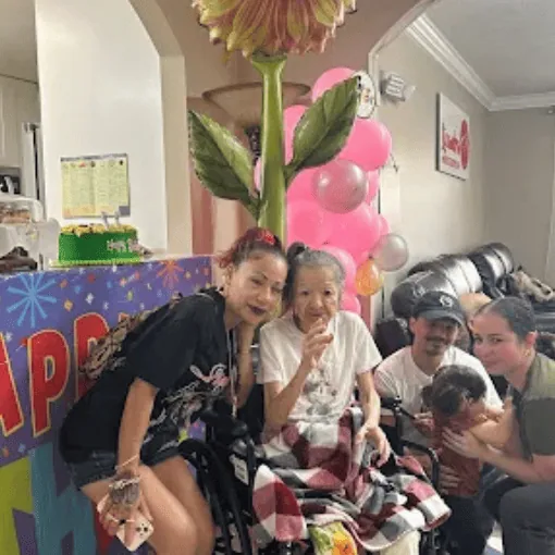 Wide, accessible hallways ensuring safe mobility for all our residents